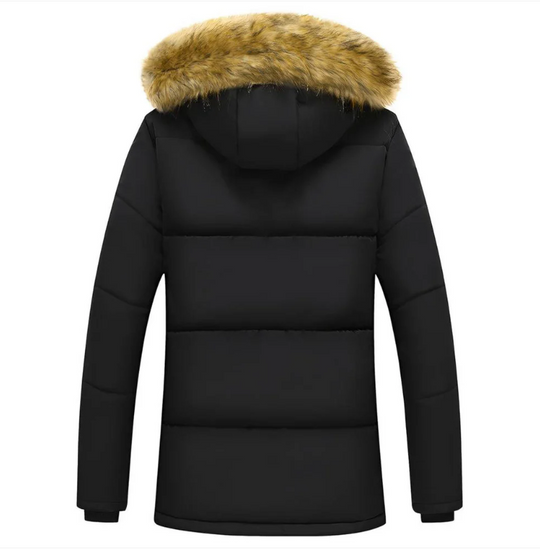 Heidi-Mode | Herren Winterjacke – Gepolsterte Kapuzenparka