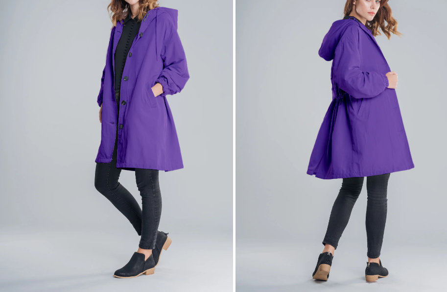 Heidi-Mode | Stylischer Mantel - Allwetter-Schutz