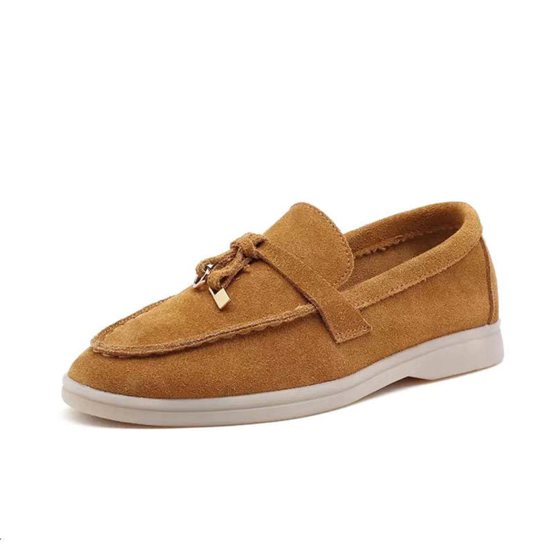 Damenloafers mit Schlossdetail