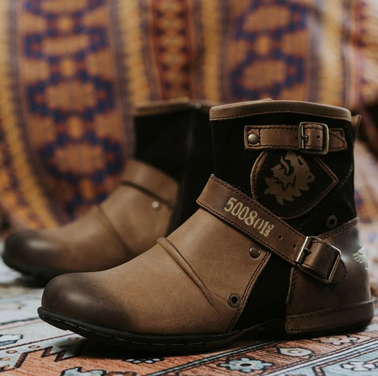 Heidi-Mode | Herrenstiefel Im Vintage-Stil