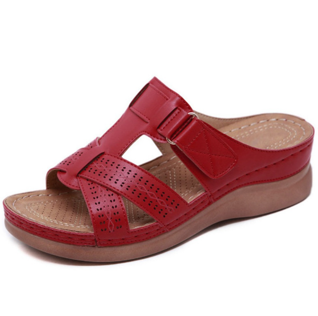 Heidi-Mode | Sommerliche Orthopädische Sandalen Damen