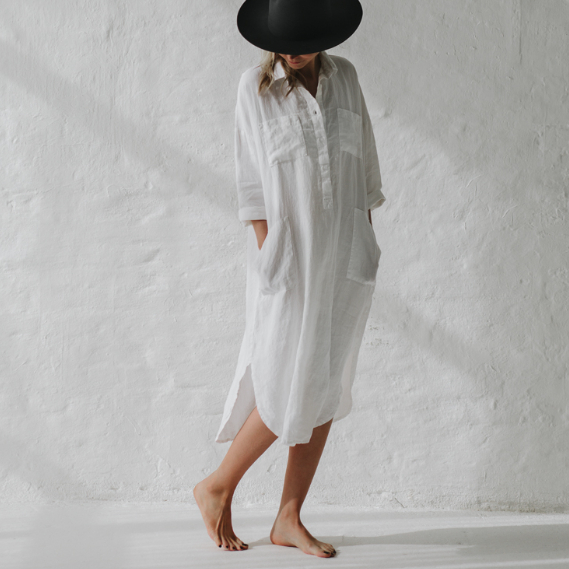 Heidi | Elegantes weißes Kleid