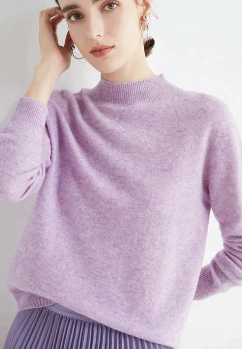 Heidi-Mode | Elegante Halfhoge Coltrui Voor Vrouwen