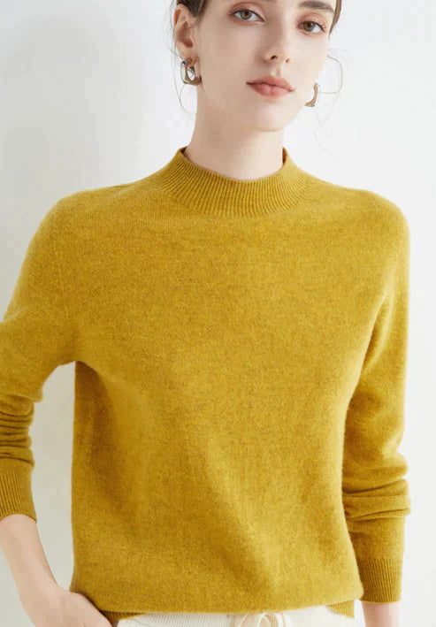 Heidi-Mode | Elegante Halfhoge Coltrui Voor Vrouwen