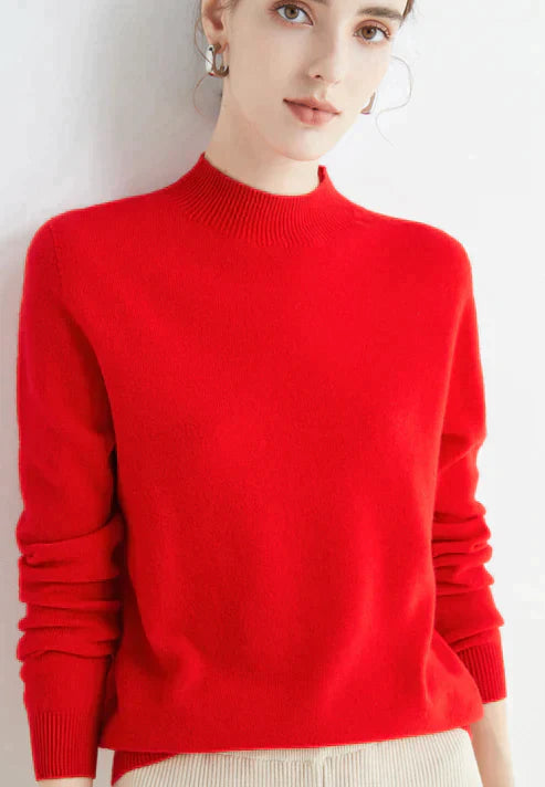 Heidi-Mode | Stilvolle Kaschmir Rollkragenpullover für Damen
