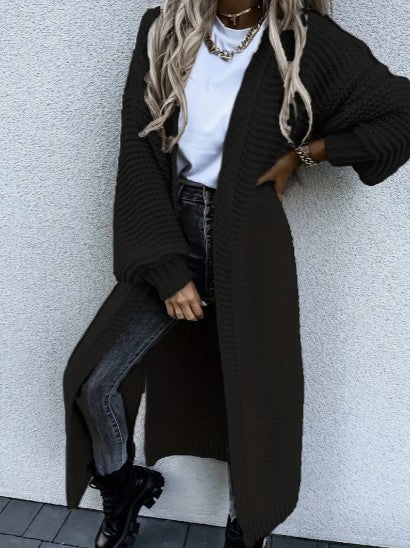 Heidi-Mode | Strickjacke mit langen Ärmeln für Frauen