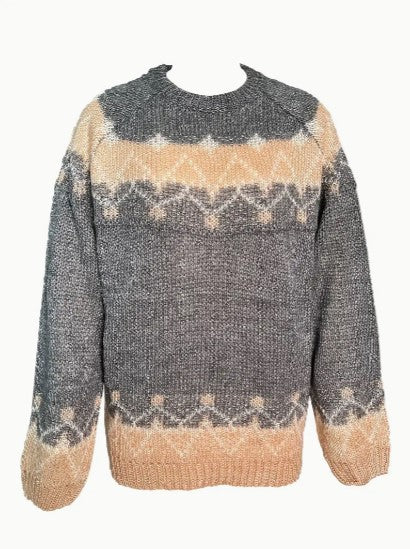 eleganter Pullover mit Rundhalsausschnitt