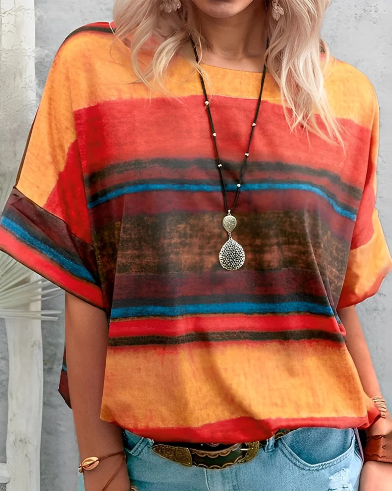 Heidi-Mode | Damen T-Shirt Rundhals Basic