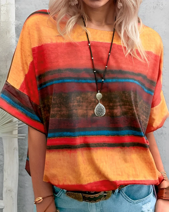 Heidi-Mode | Damen T-Shirt Rundhals Basic