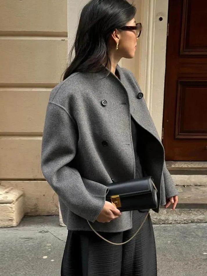 Heidi-Mode | Trendiger Damenmantel Im Oversize-Fit