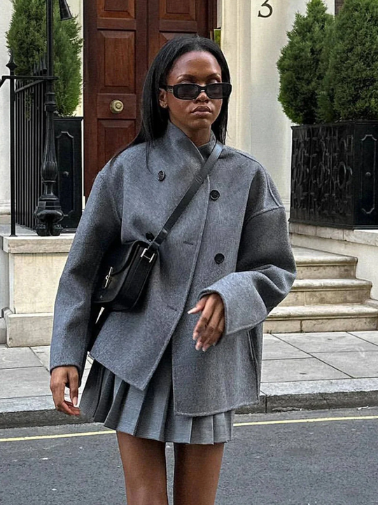 Heidi-Mode | Trendiger Damenmantel Im Oversize-Fit