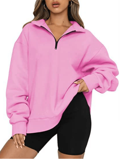 HeidiMode – sweatshirt mit kragen für damen