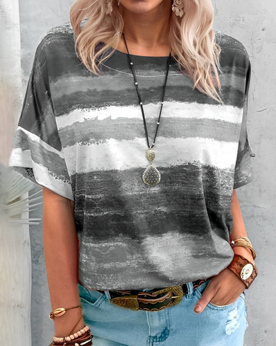 Heidi-Mode | Damen T-Shirt Rundhals Basic