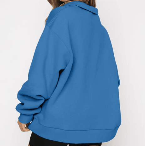 HeidiMode – sweatshirt mit kragen für damen