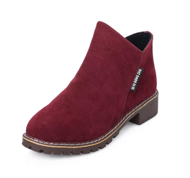 Heidi-Mode | Stiefeletten mit Plateausohle