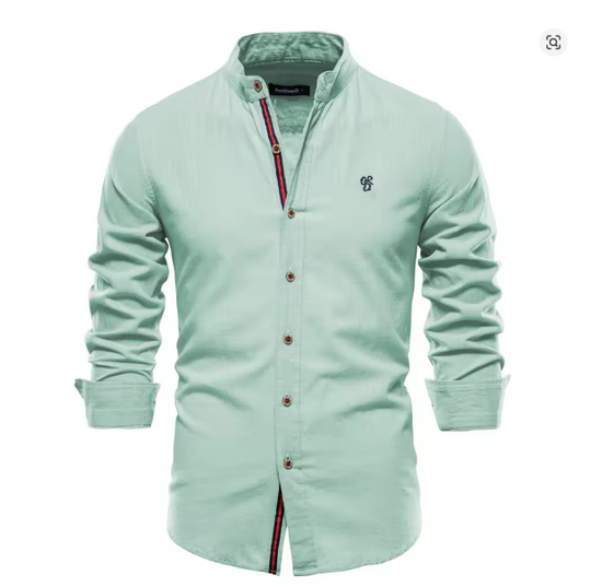 Heidi-Mode | Herren Elegantes Leinenhemd