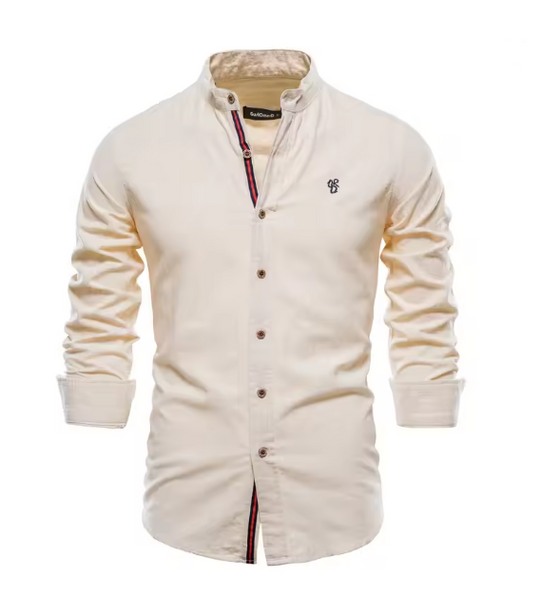 Heidi-Mode | Herren Elegantes Leinenhemd