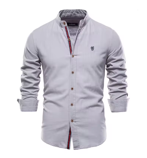 Heidi-Mode | Herren Elegantes Leinenhemd