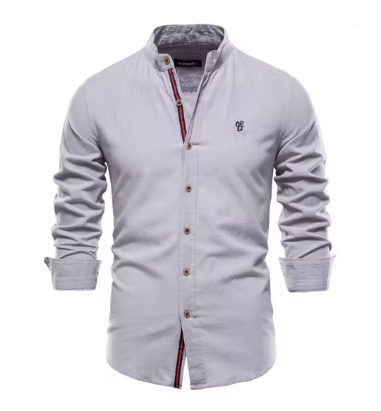 Heidi-Mode | Herren Elegantes Leinenhemd