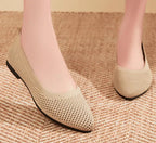 Heidi-Mode - graue orthopädische ballerinas