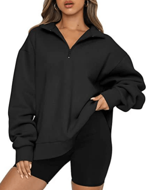 HeidiMode – sweatshirt mit kragen für damen