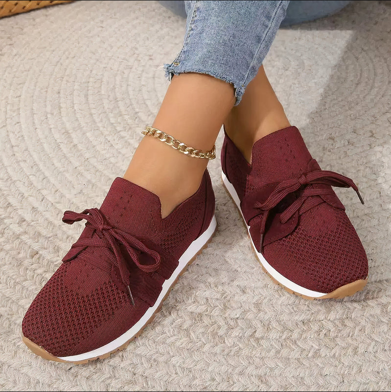 Heidi-Mode | Leichtere Damen Sneakers mit Atmungsaktivem Mesh für Maximalen Komfort