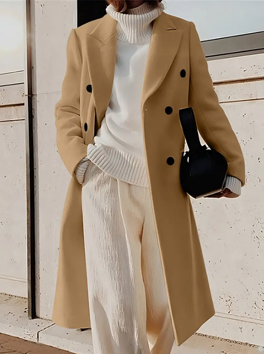 Heidi-Mode | Veste À Double Boutonnage Avec Capuche