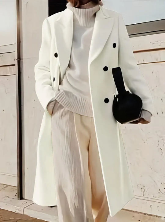 Heidi-Mode | Veste À Double Boutonnage Avec Capuche