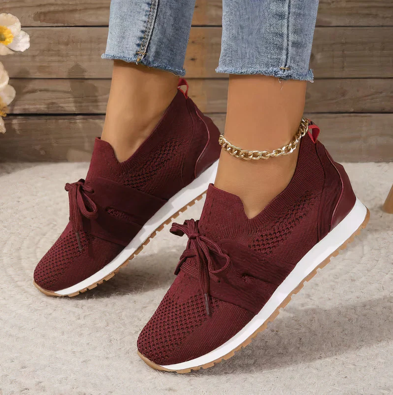 Heidi-Mode | Leichtere Damen Sneakers mit Atmungsaktivem Mesh für Maximalen Komfort