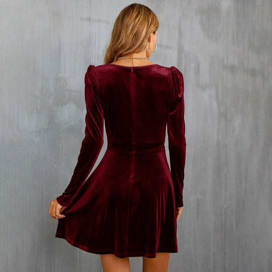 Freizeitkleid aus Samt - Maayan