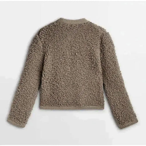 Casual Komfortabler Teddy Mantel Für Damen