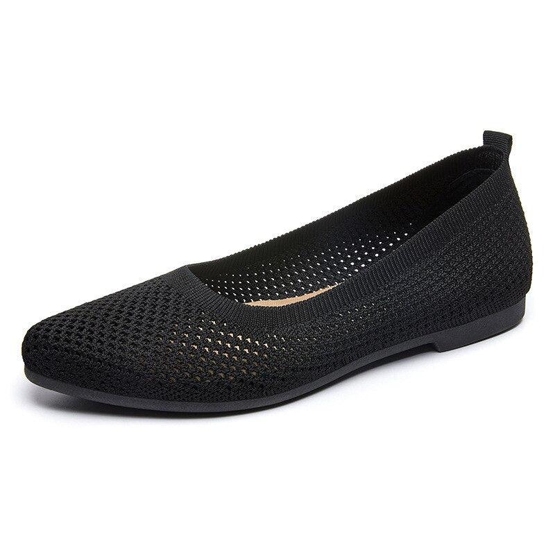 Heidi-Mode - graue orthopädische ballerinas