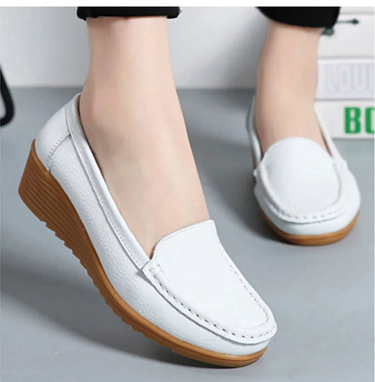 Heidi-Mode | Damen Leder Slipper