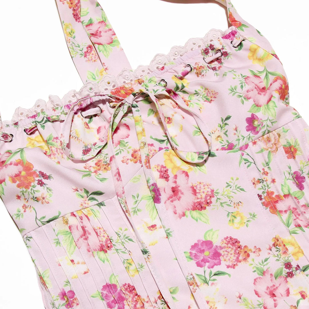 Heidi-Mode | Halter Urlaub Midi Kleider