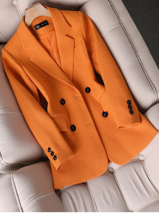 Heidi-Mode - Stilvolle orange Blazer