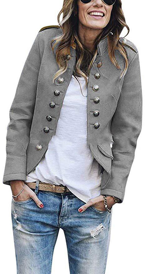 Heidi-Mode | Blazer Mit Modernen Knöpfen Für Einen Schlanken, Trendigen Look