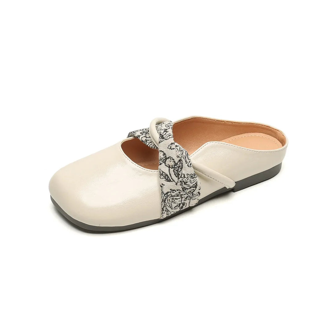 Heidi-Mode | Mules und Slipper Im Flachen Stil für Große Größen