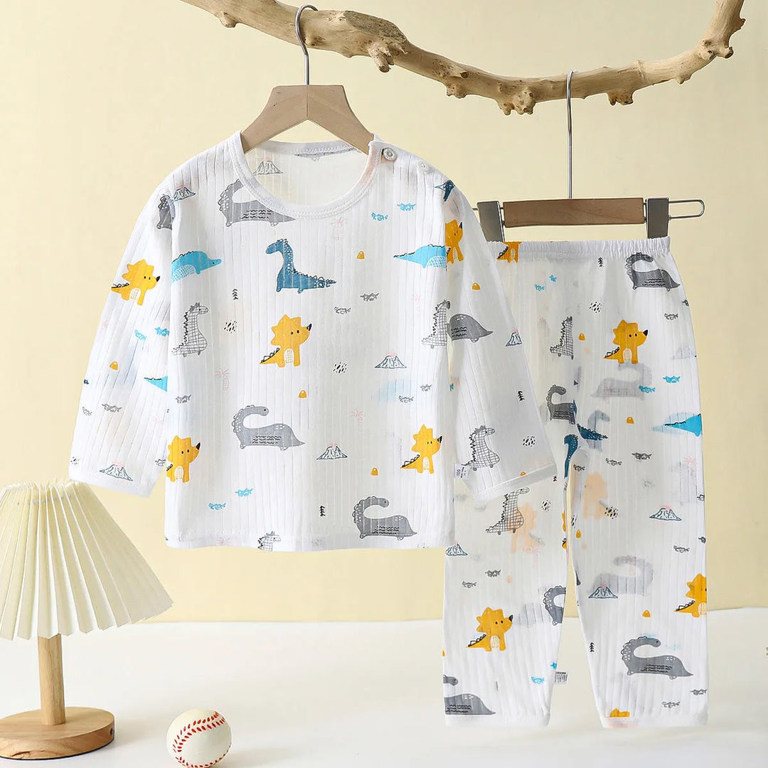 Heidi-Mode Dreams Bequemes Pyjama-Set für die Kleinen
