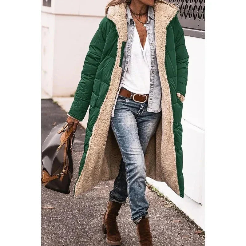 Heidi-Mode | Kuschelige Wärme & Zeitlose Eleganz Damen Trenchcoat