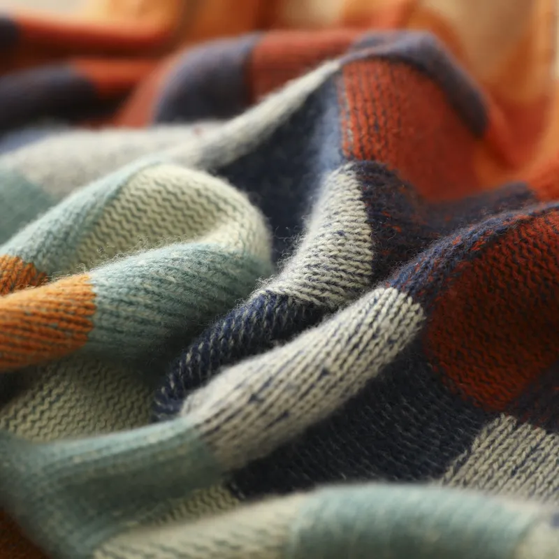 Heidi-Mode | Patchwork Rollkragenpullover von Couture