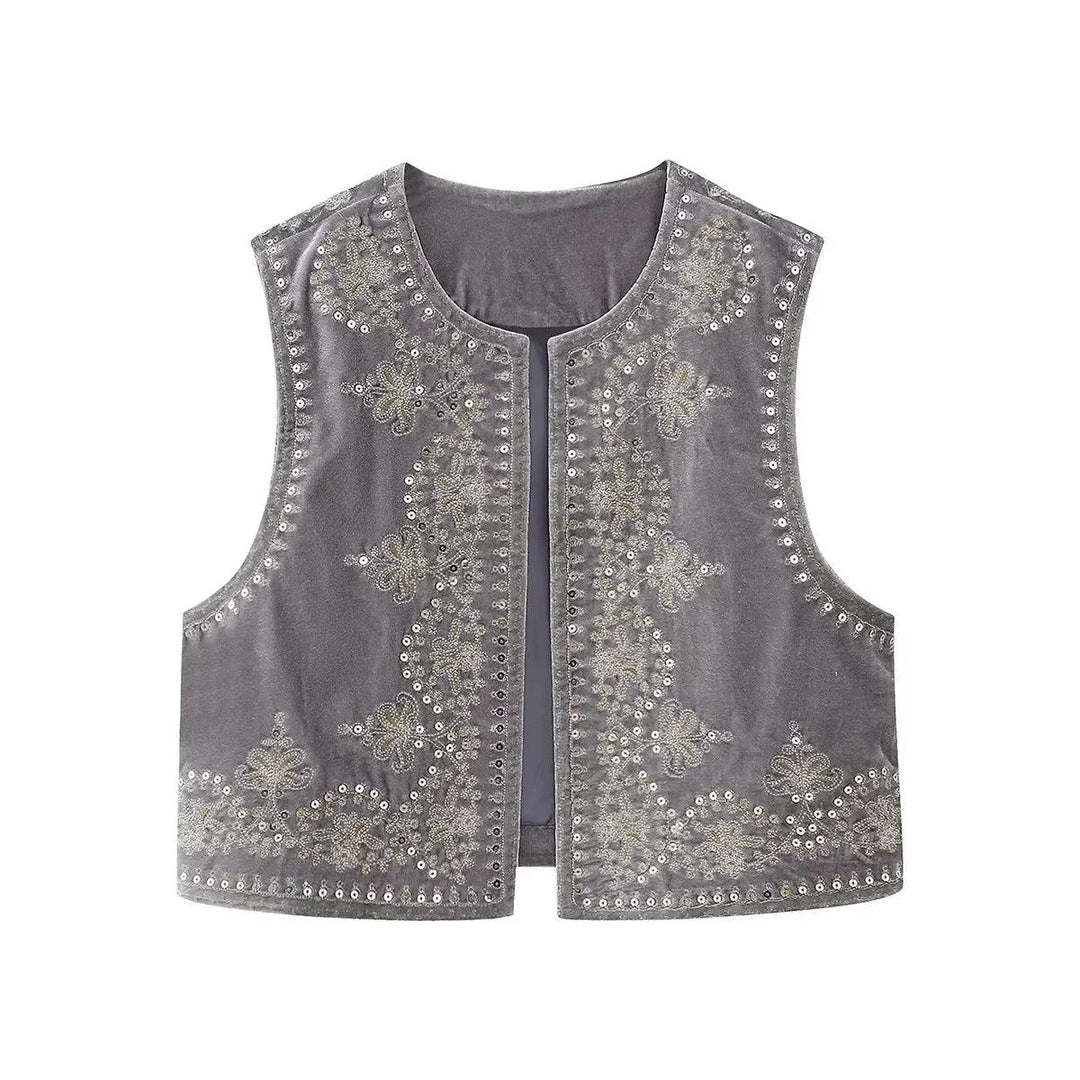 Heidi-Mode | Eleganter Bestickter Cardigan