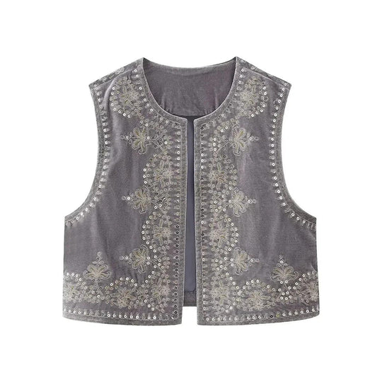 Heidi-Mode | Eleganter Bestickter Cardigan