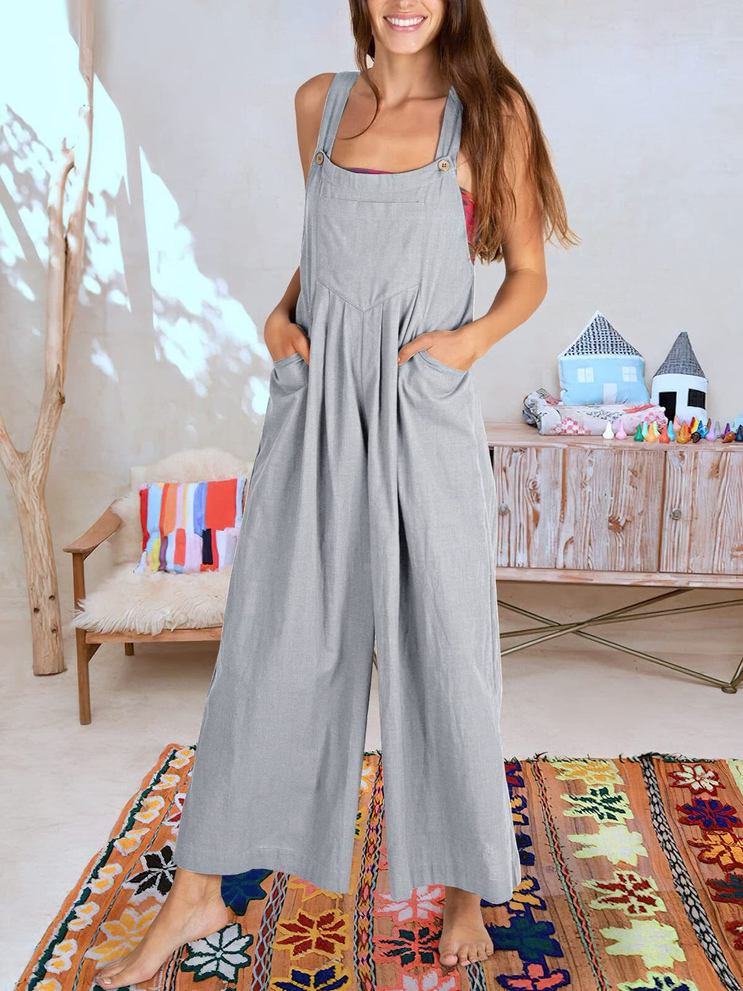 Heidi - Ärmelloser Jumpsuit für Frauen