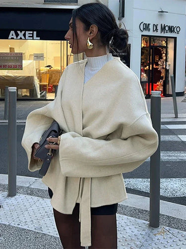 Heidi-Mode | Fleece-Jacke Mit Gürtel