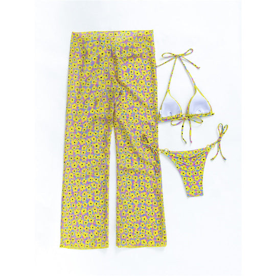Heidi-Mode | Print Scrunch Butt Bikini Satzs & Hosen