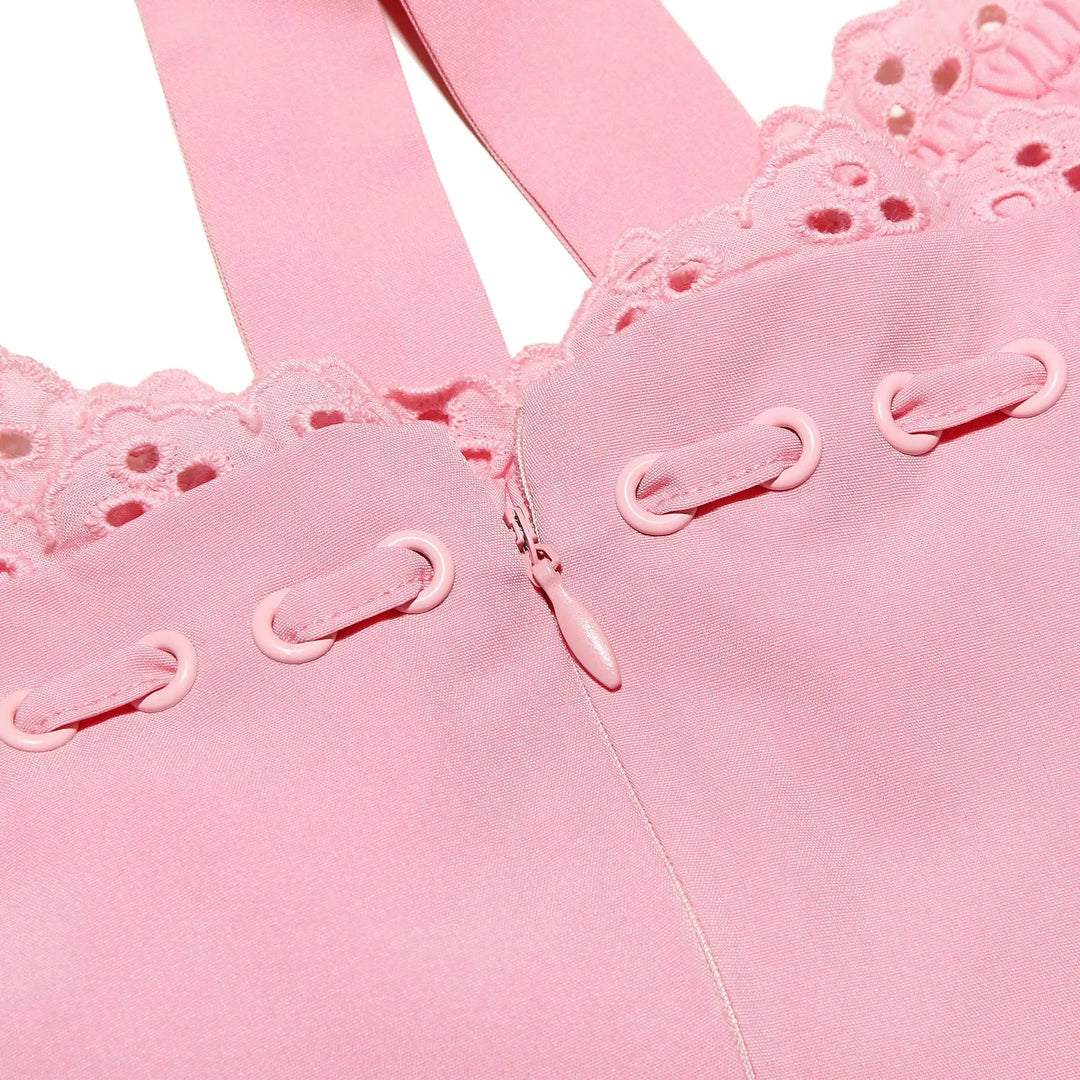 Heidi-Mode | Halter Urlaub Midi Kleider