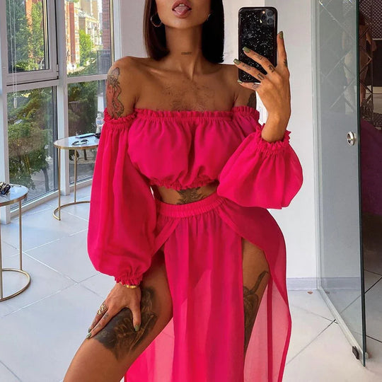 Heidi-Mode | Sexy Mesh Durchsichtiger Bikini Strand Cover Up Frauen Badebekleidung Badeanzug Sommer Strandmode Badeanzug Strandkleid Tunika Robe