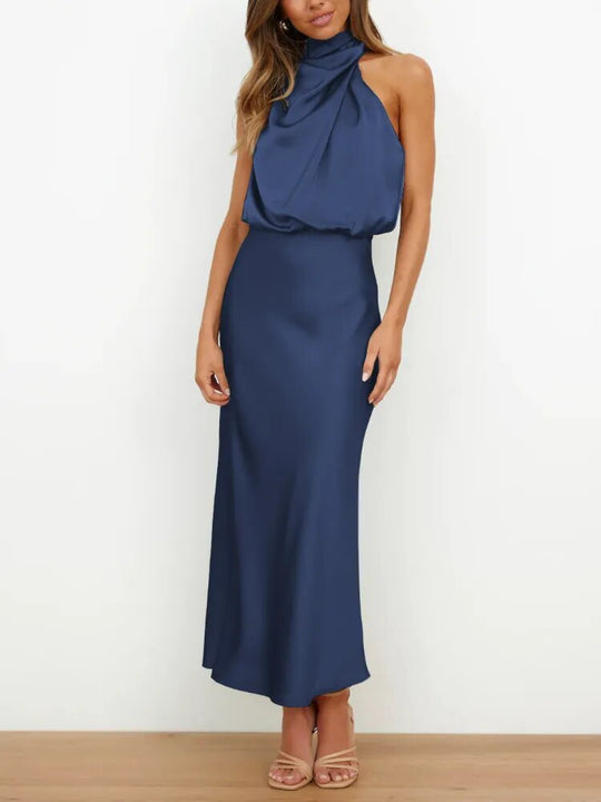 Heidi-Mode | Verführerische Satin Abendkleider für Damen