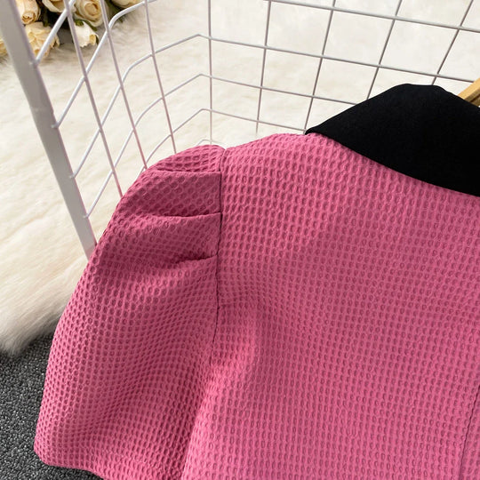 Heidi-Mode | Bubble Sleeve Rock Anzug