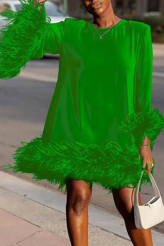 Heidi-Mode | Lebhafte Statement Kleid